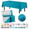 Party Solids 54" x 300' Plastic Table Cover Roll with Slide Cutter – Cut-to-Size Dispenser Box – Makes Up to 36 Disposable 8' Rectangle Tablecloths by Exquisite
